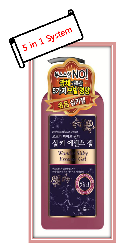 O\'THREE Five Wonder Silky Essence Gel  Made in Korea